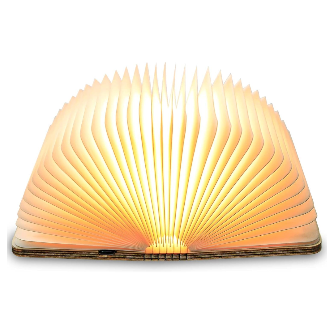 Lámpara Recargable en Forma de Libro